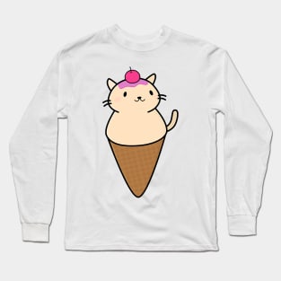 adorable cat Long Sleeve T-Shirt